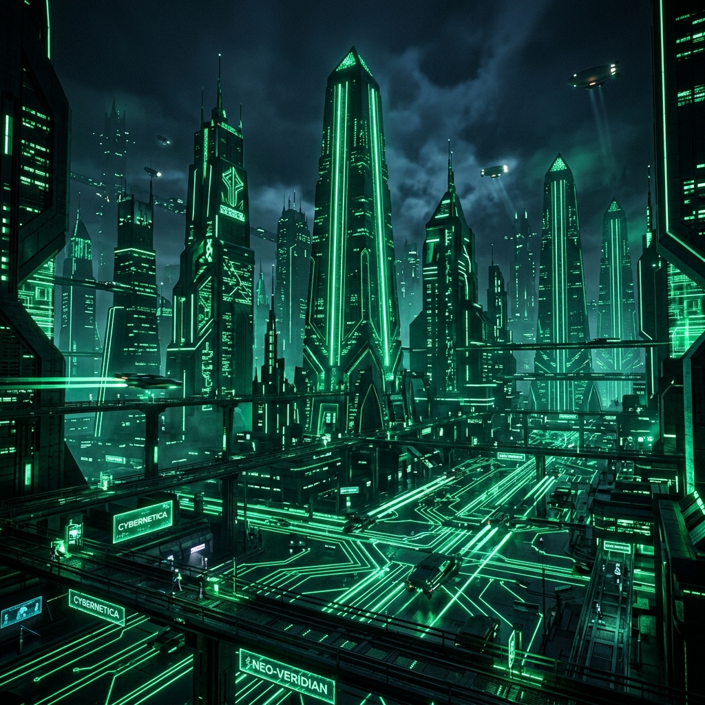 Robinhood Chain Cyber Obelisk City